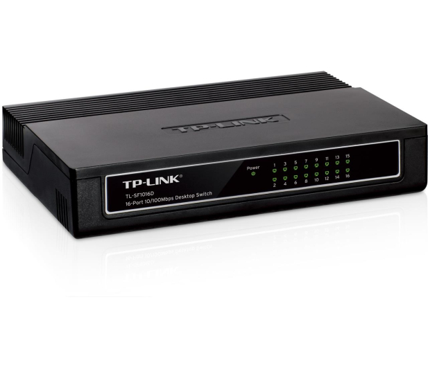 TP-Link 16p TL-SF1016D (16x10/100Mbit) - 26797 - zdjęcie 3